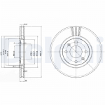 Piduriketas DELPHI BG2872