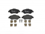 Piduriklotsi komplekt,ketaspidur BREMBO P 23 097