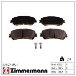Piduriklotsi komplekt,ketaspidur ZIMMERMANN 22347.185.1