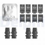 Lisakomplekt, ketaspiduriklotsid DELPHI LX0803