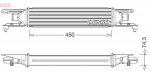 Kompressori&otilde;hu radiaator DENSO DIT01007