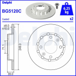 Piduriketas DELPHI BG5120C