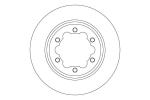 Piduriketas TRW DF6774S