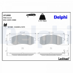 Piduriklotsi komplekt,ketaspidur DELPHI LP1808