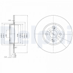 Piduriketas DELPHI BG3186