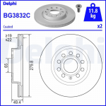 Piduriketas DELPHI BG3832C