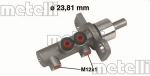 Peapiduri silinder METELLI 05-0260