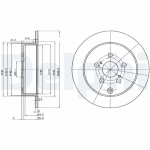 Piduriketas DELPHI BG3822
