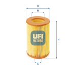 &Otilde;hufilter UFI 27.386.00