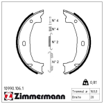 Piduriklotside komplekt,seisupidur ZIMMERMANN 10990.106.1