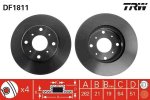 Piduriketas TRW DF1811