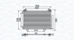 Kondensaator,kliimaseade MAGNETI MARELLI 350203736000