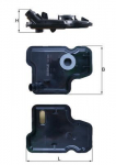 H&uuml;draulikafilter,automaatk&auml;igukast MAHLE HX 395