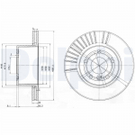 Piduriketas DELPHI BG3737C