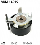 Pingutusrull,Hammasrihm SKF VKM 14219