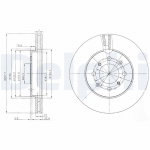 Piduriketas DELPHI BG4148C