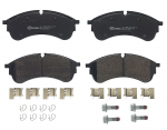 Piduriklotsi komplekt,ketaspidur BREMBO P 85 168