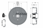 Piduritrummel TEXTAR 94042400