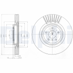 Piduriketas DELPHI BG9073C