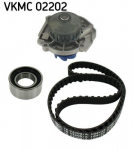 Veepump + hammasrihmakomplekt SKF VKMC 02202