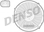 Ventilaator,mootorijahutus DENSO DER02003