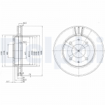 Piduriketas DELPHI BG3202
