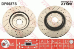Piduriketas TRW DF6687S