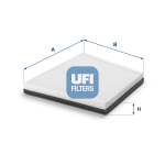 Filtras, salono oras UFI 53.095.00