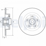 Piduriketas DELPHI BG9115RS