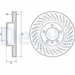 Piduriketas DELPHI BG4781C