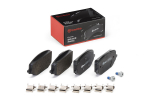 Piduriklotsi komplekt,ketaspidur BREMBO P 61 142