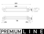 Kompressori&otilde;hu radiaator MAHLE CI 611 000P