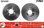 Piduriketas TRW DF4365