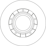 Piduriketas TRW DF6558S