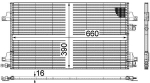 Kondensaator,kliimaseade MAHLE AC 366 000P