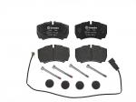 Piduriklotsi komplekt,ketaspidur BREMBO P 24 084