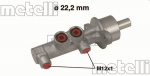 Peapiduri silinder METELLI 05-0540