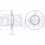 Piduriketas DELPHI BG9104