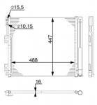 Kondensaator,kliimaseade MAHLE AC 570 000S
