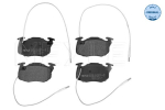 Piduriklotsi komplekt,ketaspidur MEYLE 025 214 1418/W