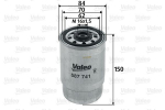 K&uuml;tusefilter VALEO 587741