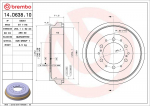 Piduritrummel BREMBO 14.D638.10
