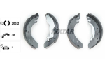 Piduriklotside komplekt TEXTAR 91043900
