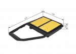 &Otilde;hufilter BOSCH 1 457 433 322