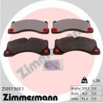 Piduriklotsi komplekt,ketaspidur ZIMMERMANN 25007.968.1