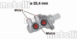 Peapiduri silinder METELLI 05-0571