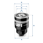 K&uuml;tusefilter UFI 24.444.00
