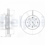 Piduriketas DELPHI BG3810