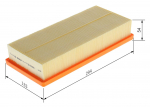 &Otilde;hufilter BOSCH F 026 400 785