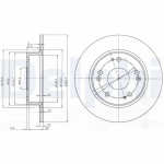 Piduriketas DELPHI BG3964